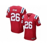 nike nfl jerseys new england patriots #26 logan ryan red[Elite]