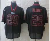 nike nfl jerseys new england patriots #29 Blount black[Elite lights out]