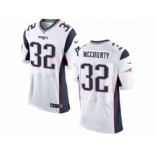 nike nfl jerseys new england patriots #32 mccourty white[2015 new Elite]