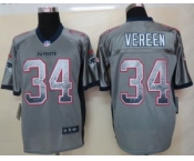 nike nfl jerseys new england patriots #34 shane vereen grey[Elite drift fashion]