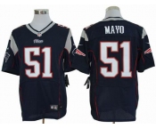 nike nfl jerseys new england patriots #51 jerod mayo blue[Elite]