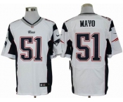 nike nfl jerseys new england patriots #51 jerod mayo white[Elite]