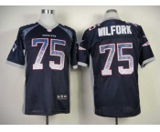 nike nfl jerseys new england patriots #75 wilfork blue[Elite drift fashion]