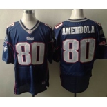 nike nfl jerseys new england patriots #80 amendola blue[Elite]