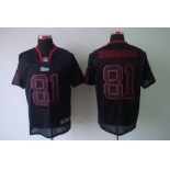 nike nfl jerseys new england patriots #81 hernandez black[Elite lights out]