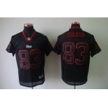 nike nfl jerseys new england patriots #83 welker black [Elite lights out]