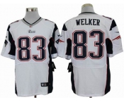 nike nfl jerseys new england patriots #83 welker white[Elite]