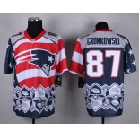 nike nfl jerseys new england patriots #87 cronkowski[Elite Style Noble Fashion]