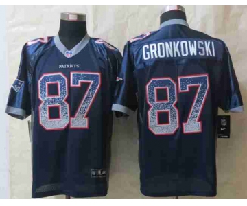 nike nfl jerseys new england patriots #87 gronkowski blue[Elite drift fashion]