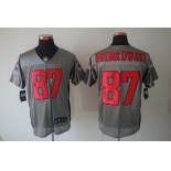 nike nfl jerseys new england patriots #87 gronkowski grey[Elite shadow]