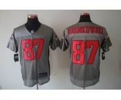 nike nfl jerseys new england patriots #87 gronkowski grey[Elite shadow]