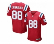 nike nfl jerseys new england patriots #88 scott chandler red[Elite]