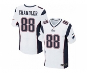 nike nfl jerseys new england patriots #88 scott chandler white[Elite]