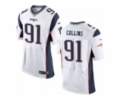 nike nfl jerseys new england patriots #91 jamie collins white[2015 new Elite]