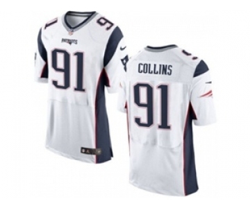 nike nfl jerseys new england patriots #91 jamie collins white[2015 new Elite]