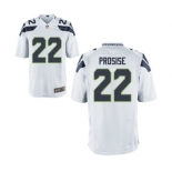 Men's Nike Seattle Seahawks #22 C.J. Prosise Game White NFL Jersey