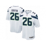 Men's Nike Seattle Seahawks #26 Shaquill Griffin Game White NFL Jersey