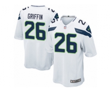 Men's Nike Seattle Seahawks #26 Shaquill Griffin Game White NFL Jersey