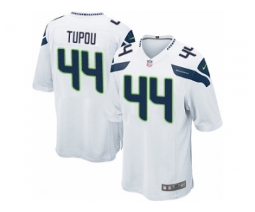 Men's Nike Seattle Seahawks #44 Tani Tupou Game White NFL Jersey