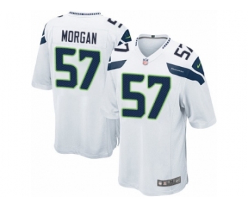 Men's Nike Seattle Seahawks #57 Mike Morgan Game White NFL Jersey