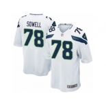 Men's Nike Seattle Seahawks #78 Bradley Sowell Game White NFL Jersey