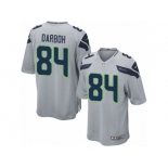 Men's Nike Seattle Seahawks #84 Amara Darboh Game Grey Alternate NFL Jersey