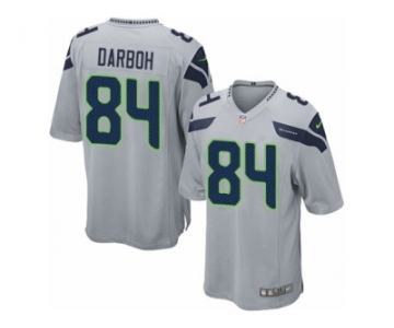 Men's Nike Seattle Seahawks #84 Amara Darboh Game Grey Alternate NFL Jersey