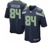 Men's Nike Seattle Seahawks #84 Ed Dickson Game Navy Blue Team Color NFL Jersey