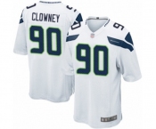 Men's Seattle Seahawks #90 Jadeveon Clowney Game White Football Jersey