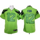 nike nfl jerseys seattle seahawks #12 fan green[game]