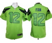 nike nfl jerseys seattle seahawks #12 fan green[game]