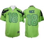 nike nfl jerseys seattle seahawks #18 sidney rice green[game]