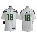 nike nfl jerseys seattle seahawks #18 sidney rice white[game]