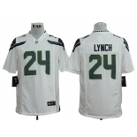 nike nfl jerseys seattle seahawks #24 marshawn lynch white[game]