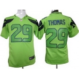 nike nfl jerseys seattle seahawks #29 earl thomas green[game]