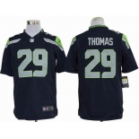 nike nfl jerseys seattle seahawks #29 thomas blue[game]