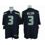 nike nfl jerseys seattle seahawks #3 wilson blue[game]