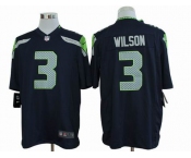 nike nfl jerseys seattle seahawks #3 wilson blue[game]