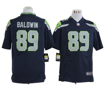 nike nfl jerseys seattle seahawks #89 baldwin blue[game]