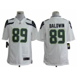 nike nfl jerseys seattle seahawks #89 baldwin white[game]