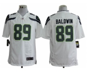 nike nfl jerseys seattle seahawks #89 baldwin white[game]