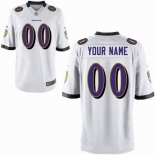 Nike nfl jerseys Baltimore Ravens Customized Game White Jersey