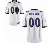 Nike nfl jerseys Baltimore Ravens Customized Game White Jersey