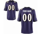 Nike nfl jerseys Baltimore Ravens Customized Game purple Jersey