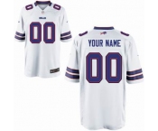 Nike nfl jerseys Buffalo Bills Customized Game White Jersey