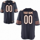 Nike nfl jerseys Chicago Bears Customized Game blue Jersey