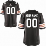 Nike nfl jerseys Cleveland Browns Customized Game brown Jersey