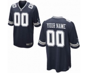 Nike nfl jerseys Dallas Cowboys Customized Game blue Jersey