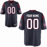 Nike nfl jerseys Houston Texans Customized Game blue Jersey