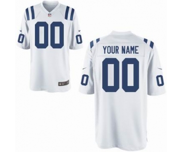 Nike nfl jerseys Indianapolis Colts Customized Game White Jersey